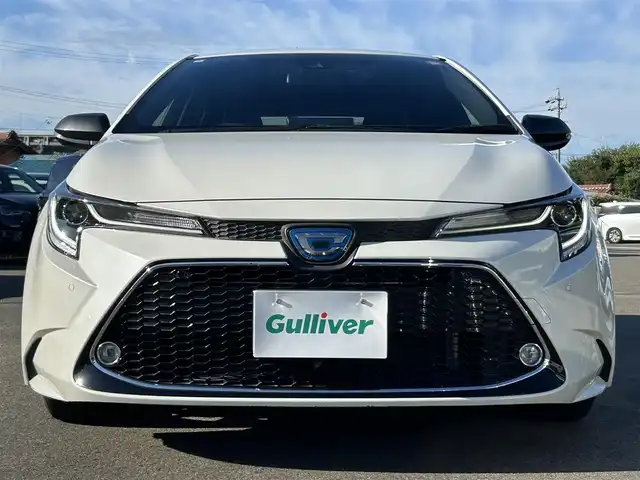 トヨタ カローラツーリング ハイブリッド ダブルバイビー 愛知県 2020(令2)年 2.5万km ホワイトパールクリスタルシャイン ＤＡ９インチナビ　/Ｂカメラ　/ＥＴＣ　/ＢＴ　/ＵＳＢ　/衝突軽減ブレーキ　/クリアランスソナー　/ステアリングスイッチ　/ＬＥＤヘッドライト　/置くだけ充電　/ＡＣ１００Ｖ　/Ｆドラレコ　/純正１７インチＡＷ