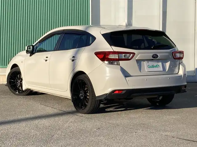 スバル インプレッサ スポーツ 1．6i－Lアイサイト 福岡県 2018(平30)年 7.7万km クリスタルホワイトP 純正8型ナビ/フルセグTV/バックカメラ/純正ドライブレコーダー/全車速追従機能付クルーズコントロール/アイサイトコアテクノロジー/・衝突被害軽減ブレーキ/・後退時自動ブレーキ/・車線逸脱防止支援/・前後誤発進抑制/純正OPステアリング連動LEDヘッドランプ/純正OP革巻きステアリング/パドルシフト/STIエアロ(F/R)/社外18インチアルミホイール/スマートキー/プッシュエンジンスタート/禁煙車