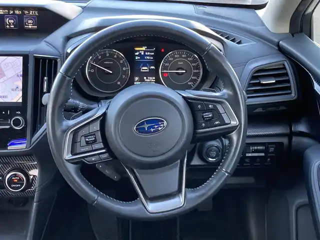 スバル インプレッサ スポーツ 1．6i－Lアイサイト 福岡県 2018(平30)年 7.7万km クリスタルホワイトP 純正8型ナビ/フルセグTV/バックカメラ/純正ドライブレコーダー/全車速追従機能付クルーズコントロール/アイサイトコアテクノロジー/・衝突被害軽減ブレーキ/・後退時自動ブレーキ/・車線逸脱防止支援/・前後誤発進抑制/純正OPステアリング連動LEDヘッドランプ/純正OP革巻きステアリング/パドルシフト/STIエアロ(F/R)/社外18インチアルミホイール/スマートキー/プッシュエンジンスタート/禁煙車