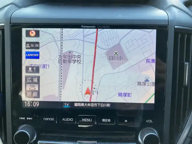 スバル インプレッサ スポーツ 1．6i－Lアイサイト 福岡県 2018(平30)年 7.7万km クリスタルホワイトP 純正8型ナビ/フルセグTV/バックカメラ/純正ドライブレコーダー/全車速追従機能付クルーズコントロール/アイサイトコアテクノロジー/・衝突被害軽減ブレーキ/・後退時自動ブレーキ/・車線逸脱防止支援/・前後誤発進抑制/純正OPステアリング連動LEDヘッドランプ/純正OP革巻きステアリング/パドルシフト/STIエアロ(F/R)/社外18インチアルミホイール/スマートキー/プッシュエンジンスタート/禁煙車