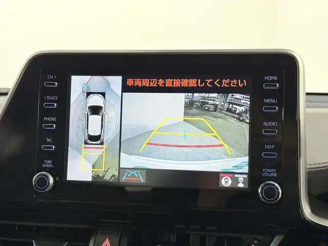 トヨタ Ｃ－ＨＲ G 大阪府 2019(令1)年 4.1万km ホワイトパールクリスタルシャイン TRDエアロ weds19incAW 純正8incDAナビ 360カメラ ハーフレザー シートヒーター レーダークルコン 衝突軽減ブレーキ レーンアシスト ブラインドSM スマートキープッシュスタート ETC