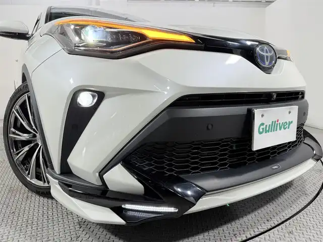 トヨタ Ｃ－ＨＲ G 大阪府 2019(令1)年 4.1万km ホワイトパールクリスタルシャイン TRDエアロ weds19incAW 純正8incDAナビ 360カメラ ハーフレザー シートヒーター レーダークルコン 衝突軽減ブレーキ レーンアシスト ブラインドSM スマートキープッシュスタート ETC