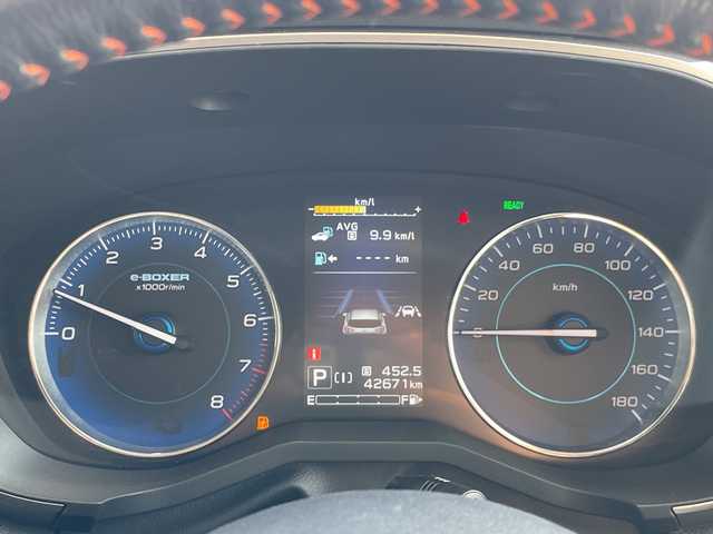 スバル ＸＶ ハイブリッド アドバンス 愛知県 2018(平30)年 4.3万km クォーツブルーP 純正ナビ/レーダークルーズコントロール/バックカメラ/パワーシート/コーナーセンサー/ＳＴＩアルミホイール/ブラインドスポットモニター/LEDヘッドライト/パドルシフト/オートライト/ドライブレコーダー/ETC/衝突軽減システム/フルセグ/CD DVD/Bluetooth/ステアリングスイッチ/スマートキー/プッシュスタート