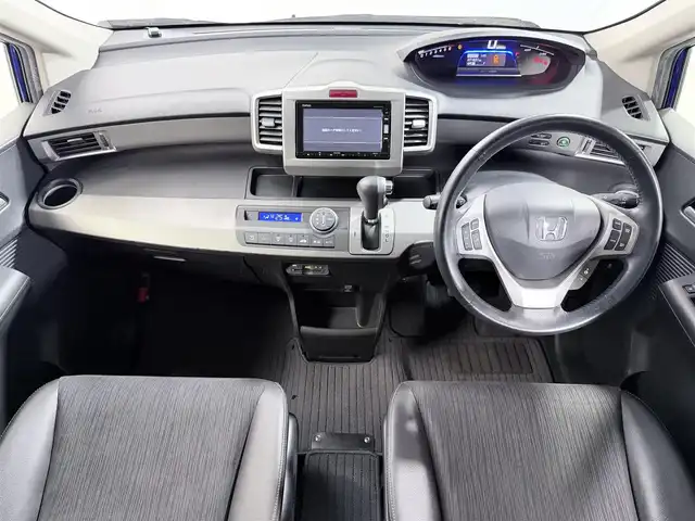 ホンダ フリード ハイブリット プレミアムエディション 大阪府 2016(平28)年 7.2万km コバルトブルーパール 純正ナビTV バックカメラ 両側パワースライドドア ハーフレザーシート クルーズコントロール スマートキー クリアランスソナー オートライト HIDヘッドライト ETC