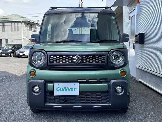 スズキ スペーシア ギア HYBRID XZ 岐阜県 2020(令2)年 3.8万km ツールグリーンパールメタリック/ガンメタリック2トーンルーフ 純正SDナビ(CN-RZ833)/【フルセグTV/CD/DVD/SD/Bluetooth】/両側パワースライドドア/衝突被害軽減ブレーキ/レーンキープアシスト/車両接近通報装置/コーナーセンサー/前席シートヒーター/オートLEDライト/オートマチックハイビーム/ETC/横滑り防止装置/盗難防止装置/アイドリングストップ/プッシュスタート/スマートキー/純正フロアマット/ベンチシート
