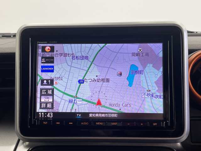 スズキ スペーシア ギア HYBRID XZ 愛知県 2020(令2)年 3.8万km ツールグリーンパールメタリック/ガンメタリック2トーンルーフ 純正SDナビ(CN-RZ833)/【フルセグTV/CD/DVD/SD/Bluetooth】/両側パワースライドドア/衝突被害軽減ブレーキ/レーンキープアシスト/車両接近通報装置/コーナーセンサー/前席シートヒーター/オートLEDライト/オートマチックハイビーム/ETC/横滑り防止装置/盗難防止装置/アイドリングストップ/プッシュスタート/スマートキー/純正フロアマット/ベンチシート/ルーフレール/ルーフキャリア