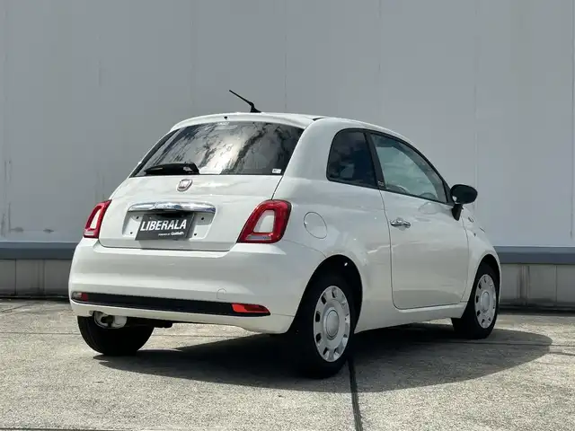 フィアット ５００ スーパーポップ チャオ 青森県 2018(平30)年 6.5万km 白 ７インチタッチパネルモニター付Ｕｃｏｎｎｅｃｔ/ハーフレザー/純正１４インチＡＷ/３６０℃ドラレコ/ＡＵＸ/ＵＳＢ/ステアリングシティスイッチ/純正フロアマット/ハロゲンライト/リモコンキー/ＥＴＣ