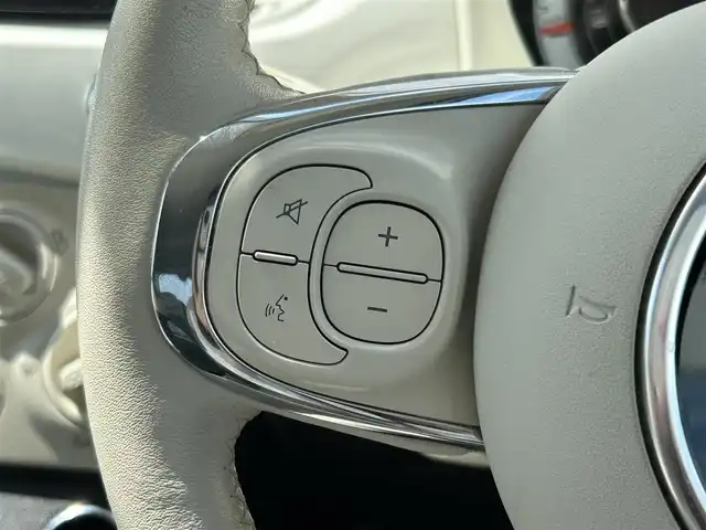 フィアット ５００ スーパーポップ チャオ 青森県 2018(平30)年 6.5万km 白 ７インチタッチパネルモニター付Ｕｃｏｎｎｅｃｔ/ハーフレザー/純正１４インチＡＷ/３６０℃ドラレコ/ＡＵＸ/ＵＳＢ/ステアリングシティスイッチ/純正フロアマット/ハロゲンライト/リモコンキー/ＥＴＣ