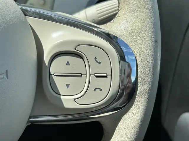 フィアット ５００ スーパーポップ チャオ 青森県 2018(平30)年 6.5万km 白 ７インチタッチパネルモニター付Ｕｃｏｎｎｅｃｔ/ハーフレザー/純正１４インチＡＷ/３６０℃ドラレコ/ＡＵＸ/ＵＳＢ/ステアリングシティスイッチ/純正フロアマット/ハロゲンライト/リモコンキー/ＥＴＣ