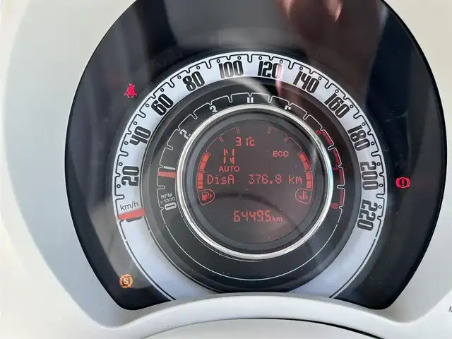 フィアット ５００ スーパーポップ チャオ 青森県 2018(平30)年 6.5万km 白 ７インチタッチパネルモニター付Ｕｃｏｎｎｅｃｔ/ハーフレザー/純正１４インチＡＷ/３６０℃ドラレコ/ＡＵＸ/ＵＳＢ/ステアリングシティスイッチ/純正フロアマット/ハロゲンライト/リモコンキー/ＥＴＣ