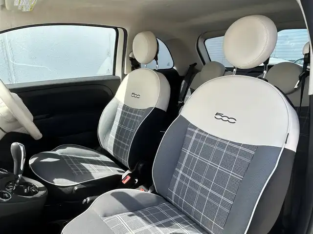 フィアット ５００ スーパーポップ チャオ 青森県 2018(平30)年 6.5万km 白 ７インチタッチパネルモニター付Ｕｃｏｎｎｅｃｔ/ハーフレザー/純正１４インチＡＷ/３６０℃ドラレコ/ＡＵＸ/ＵＳＢ/ステアリングシティスイッチ/純正フロアマット/ハロゲンライト/リモコンキー/ＥＴＣ