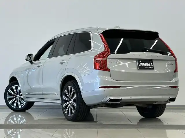 ボルボ ＸＣ９０ D5 AWD インスクリプション 岡山県 2019(令1)年 6.8万km グレー 純ナビ/Bluetooth/Applecarplay/Androidauto/ハーマンカードン/前席PWシート/シートヒータ/シートクーラ/ACC/オートブレーキホールド/ステアリングヒータ/社外レーダ/HUD/ドラレコ/後席シートヒータ/ブラウンレザー/PWテールゲート
