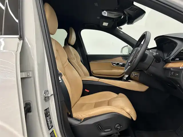 ボルボ ＸＣ９０ D5 AWD インスクリプション 岡山県 2019(令1)年 6.8万km グレー 純ナビ/Bluetooth/Applecarplay/Androidauto/ハーマンカードン/前席PWシート/シートヒータ/シートクーラ/ACC/オートブレーキホールド/ステアリングヒータ/社外レーダ/HUD/ドラレコ/後席シートヒータ/ブラウンレザー/PWテールゲート