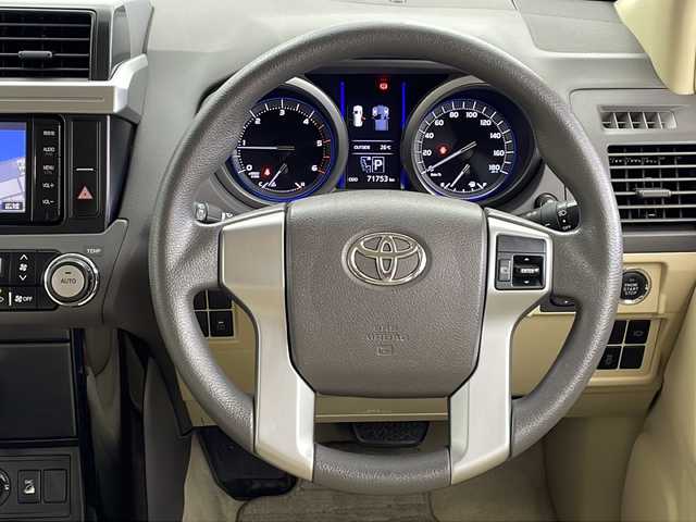 トヨタ ランドクルーザー プラド TX 鹿児島県 2015(平27)年 7.2万km ブロンズマイカメタリック 純正SDナビNSZT-W64/(BT/CD/DVD/AM/FM/フルセグTV)/バックカメラ/純正ビルトインETC/社外前後ドライブレコーダーDRV-MR745/ルーフレール/ヒルディセントコントロール/4WD/純正17インチアルミホイール/純正LEDヘッドライト/電格ミラー/ウィンカーミラー/ヘッドライトウォッシャー/フロントフォグライト/ドアバイザー