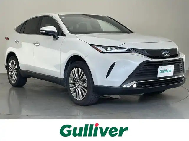 トヨタ ハリアー ハイブリッド Z 愛知県 2023(令5)年 4.3万km プラチナホワイトパールマイカ 純１２．３型ＤＡナビ　フルセグＴＶ　Ｂｌｕｅｔｏｏｔｈ　バックカメラ　ＪＢＬサウンド　デジタルインナーミラー　ＨＵＤ　ＥＴＣ２．０　ドラレコ　黒ハーフレザー　ＢＳＭ　レーダークルコン　衝突軽減　禁煙車