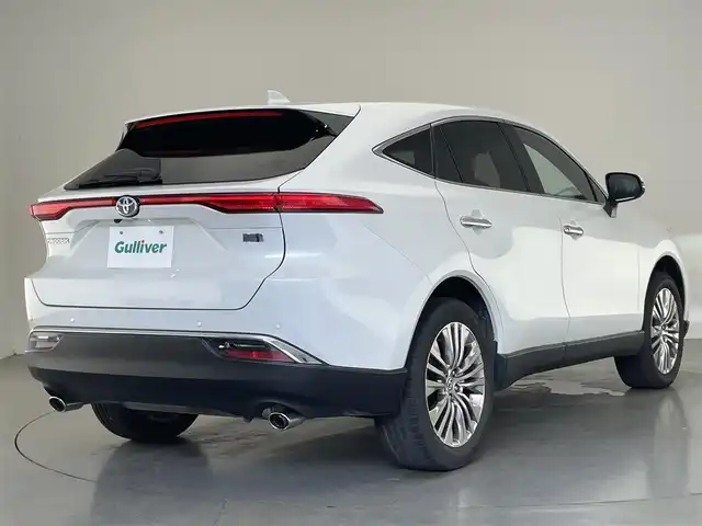 トヨタ ハリアー ハイブリッド Z 愛知県 2023(令5)年 4.3万km プラチナホワイトパールマイカ 純１２．３型ＤＡナビ　フルセグＴＶ　Ｂｌｕｅｔｏｏｔｈ　バックカメラ　ＪＢＬサウンド　デジタルインナーミラー　ＨＵＤ　ＥＴＣ２．０　ドラレコ　黒ハーフレザー　ＢＳＭ　レーダークルコン　衝突軽減　禁煙車