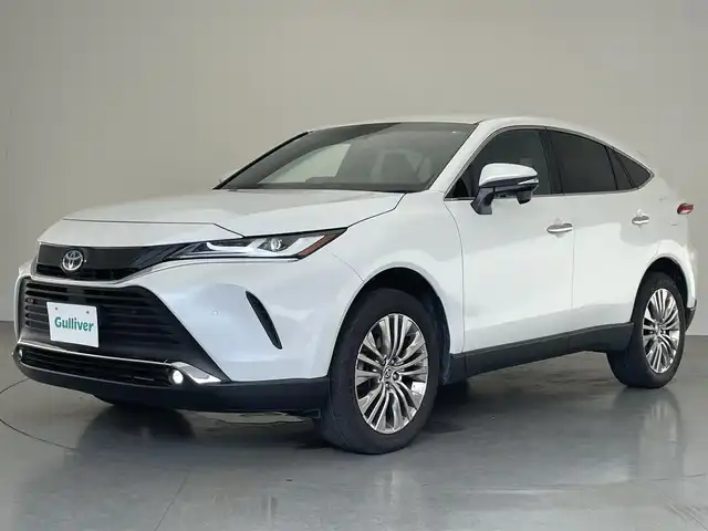 トヨタ ハリアー ハイブリッド Z 愛知県 2023(令5)年 4.3万km プラチナホワイトパールマイカ 純１２．３型ＤＡナビ　フルセグＴＶ　Ｂｌｕｅｔｏｏｔｈ　バックカメラ　ＪＢＬサウンド　デジタルインナーミラー　ＨＵＤ　ＥＴＣ２．０　ドラレコ　黒ハーフレザー　ＢＳＭ　レーダークルコン　衝突軽減　禁煙車