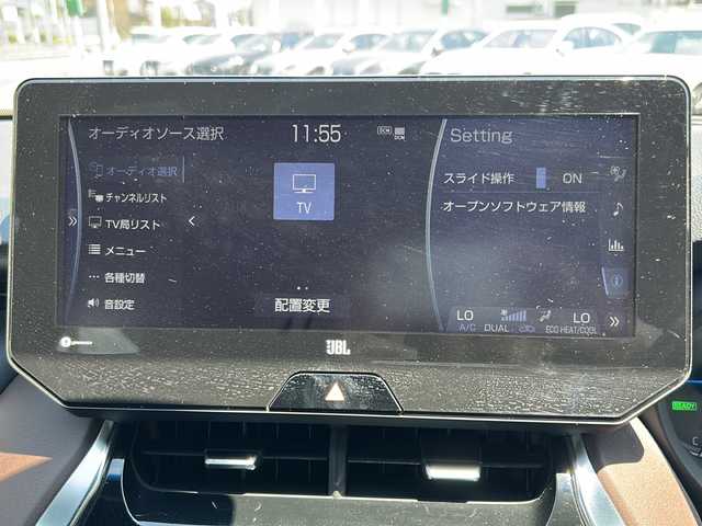 トヨタ ハリアー ハイブリッド Z 栃木県 2020(令2)年 7.8万km ホワイトパールクリスタルシャイン 純正12.3型ナビ/　(AppleCarPlay/AndroidAuto対応)/フルセグTV/ハンズフリーパワーバックドア/パノラミックビューモニター/ビルトインETC2.0/レーダークルーズコントロール/クリアランスソナー/セーフティセンス/・プリクラッシュセーフティ/・レーントレーシングアシスト/・アダプティブハイビームシステム/・ロードサインアシスト/ブラインドスポットモニター/パーキングサポートブレーキ/デジタルインナーミラー/LEDヘッドランプ/本革巻きステアリング/合皮/ファブリックコンビシート/運転席パワーシート/JBLプレミアムサウンドシステム/純正19インチアルミホイール/スマートエントリー/スタートシステム