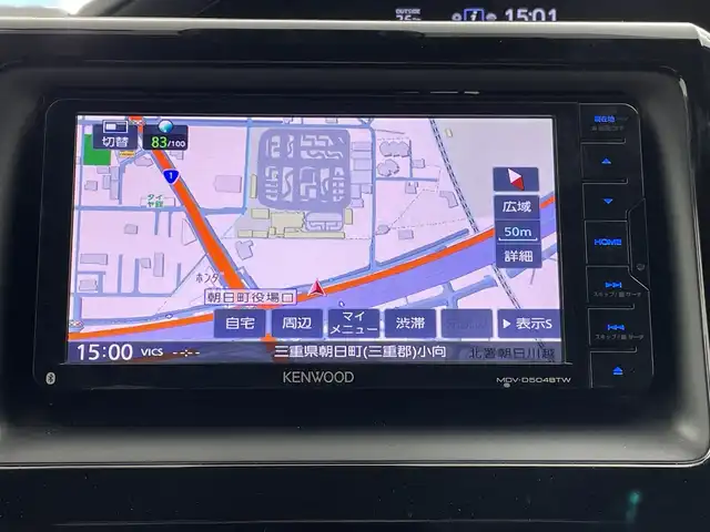 トヨタ ヴォクシー ZS 三重県 2018(平30)年 4.7万km ブラック /サンルーフ　//３６０°ドラレコ　//社外７インチナビ　（フルセグ／ＣＤ／ＤＶＤ／ＢＴ／ＡＭ／ＦＭ）　//バックカメラ　//両側パワスラ//トヨタセーフティーセンス //クルコン //レーンキープアシスト //LEDヘッドライト //オートライト//オートマチックハイビーム