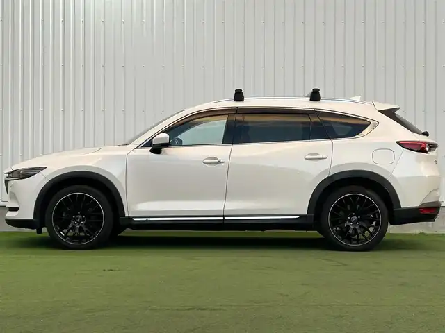 マツダ ＣＸ－８ XD Lパッケージ 香川県 2018(平30)年 15.1万km スノーフレイクホワイトパールマイカ 純正メモリナビ/→フルセグ/CD/DVD/Bluetooth/360°ビューモニター/後席フリップダウンモニター/BOSEスピーカー/レザーシート/前席シートヒーター/前席パワーシート/シートメモリー/パワーリアゲート/革巻きステアリング/ステアリングリモコン/ステアリングヒーター/アダプティブLEDヘッドライト/マツダレーダークルーズコントロール/レーンキープアシストシステム/スマートブレーキサポート/ドライバーアテンションアラート/プリクラッシュブレーキアラート/オートブレーキホールド/後席サンシェード/MTモード付AT/アイドリングストップ