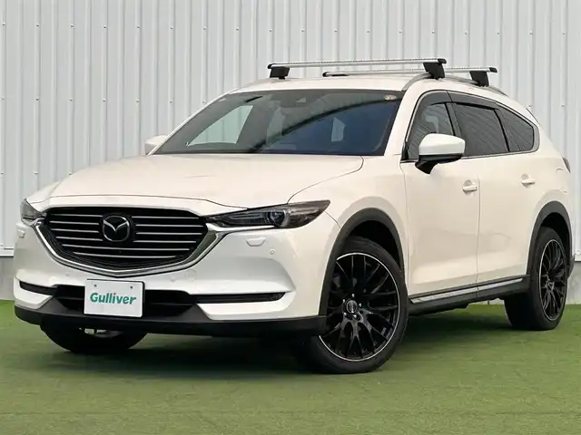 マツダ ＣＸ－８ XD Lパッケージ 香川県 2018(平30)年 15.1万km スノーフレイクホワイトパールマイカ 純正メモリナビ/→フルセグ/CD/DVD/Bluetooth/360°ビューモニター/後席フリップダウンモニター/BOSEスピーカー/レザーシート/前席シートヒーター/前席パワーシート/シートメモリー/パワーリアゲート/革巻きステアリング/ステアリングリモコン/ステアリングヒーター/アダプティブLEDヘッドライト/マツダレーダークルーズコントロール/レーンキープアシストシステム/スマートブレーキサポート/ドライバーアテンションアラート/プリクラッシュブレーキアラート/オートブレーキホールド/後席サンシェード/MTモード付AT/アイドリングストップ