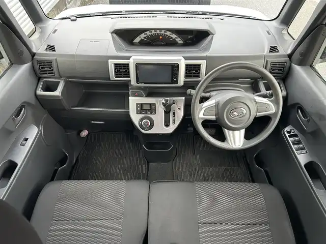 ダイハツ ウェイク L SA 沖縄県 2014(平26)年 5.7万km パールホワイトⅢ (株)IDOMが運営する【じしゃロンコザ店】の自社ローン専用車両になりますこちらは現金またはオートローンご利用時の価格です。自社ローンご希望の方は別途その旨お申付け下さい/・本土仕入/・純正ナビ/・TV/・CD再生/・ETC/・プッシュスタート/・衝突被害軽減システム/・横滑り防止装置/・社外アルミホイール/・純正フロアマット/・オートライト