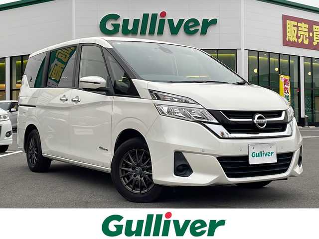 日産 セレナ X Vセレクション 長野県 2018(平30)年 4.3万km ブリリアントホワイトパール 禁煙車/プロパイロット/純正7インチナビ/【MJ117D-W】/(CD/フルセグTV/Bluetooth/SD)/社外15インチアルミホイール/インテリジェントアラウンドビューモニター/両側パワースライドドア/インテリジェントルームミラー/ドライブレコーダー/ステアリングスイッチ/アイドリングストップ/ビルトインETC/オートライト/スマートキー/Pスタート/電動格納ミラー/衝突軽減ブレーキ/コーナーセンサー/横滑り防止