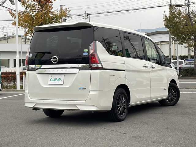 日産 セレナ X Vセレクション 長野県 2018(平30)年 4.3万km ブリリアントホワイトパール 禁煙車/プロパイロット/純正7インチナビ/【MJ117D-W】/(CD/フルセグTV/Bluetooth/SD)/社外15インチアルミホイール/インテリジェントアラウンドビューモニター/両側パワースライドドア/インテリジェントルームミラー/ドライブレコーダー/ステアリングスイッチ/アイドリングストップ/ビルトインETC/オートライト/スマートキー/Pスタート/電動格納ミラー/衝突軽減ブレーキ/コーナーセンサー/横滑り防止