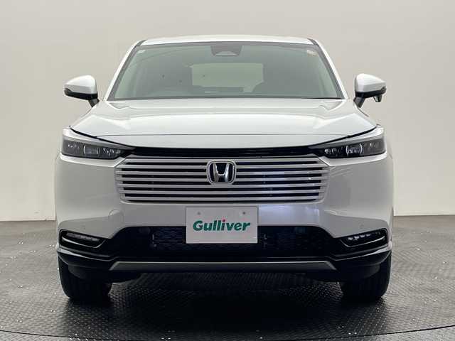 ホンダ ヴェゼル ハイブリッド e:HEV Z 愛媛県 2025(令7)年 0.1千km プラチナホワイトパール e:HEV Z　4VC4AG3　Honda CONNECTディスプレー+ETC2.0車載器+ワイヤレス充電器(231/000)/純正9型ナビ/フルセグTV/Bluetooth//AppleCarPlay/AndoroidAuto/アダプティブクルーズコントロール/シートヒーター/ステアリングヒーター/ステアリングスイッチ/置くだけ充電/パドルシフト