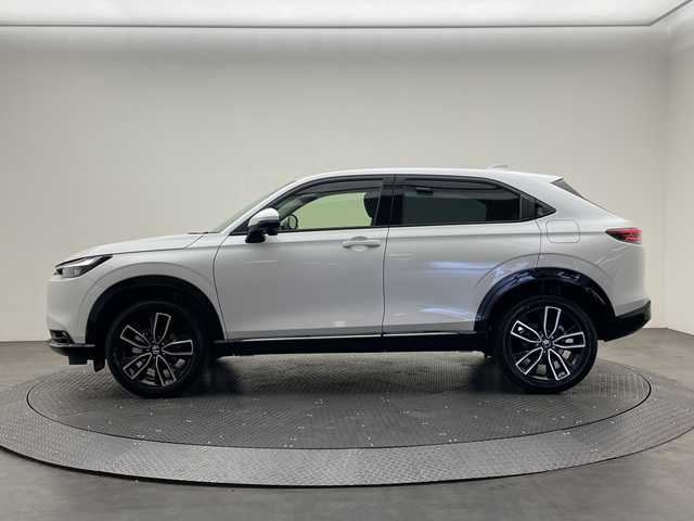 ホンダ ヴェゼル ハイブリッド e:HEV Z 愛媛県 2025(令7)年 0.1千km プラチナホワイトパール e:HEV Z　4VC4AG3　Honda CONNECTディスプレー+ETC2.0車載器+ワイヤレス充電器(231/000)/純正9型ナビ/フルセグTV/Bluetooth//AppleCarPlay/AndoroidAuto/アダプティブクルーズコントロール/シートヒーター/ステアリングヒーター/ステアリングスイッチ/置くだけ充電/パドルシフト