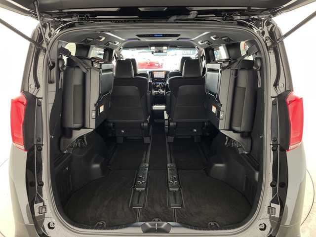 トヨタ アルファード S タイプゴールド 兵庫県 2020(令2)年 3.9万km ブラック ・純正9インチディスプレイディオ/ナビ/TV/Bluetooth/Miracast/・CD/DVDプレイヤー/・バックカメラ/・ビルトインETC/・12.1インチフリップダウンモニター/・デジタルインナーミラー/・Toyota　Safety　Sense/プリクラッシュセーフティ/レーントレーシングアシスト/レーダークルーズコントロール（全車速追従機能付）/ロードサインアシスト/アダプティブハイビームシステム/・ブラインドスポットモニター/・パーキングサポートブレーキ/・リヤクロストラフィックアラート/・ロードサインアシスト/・先行車発進告知/・ナノイー/・純正ドライブレコーダー/・ＬＥＤヘッドライト/・オートライト/・フォグランプ/・両側パワースライドドア/・パワーバックドア/・ハーフレザー/・純正18インチアルミホイール