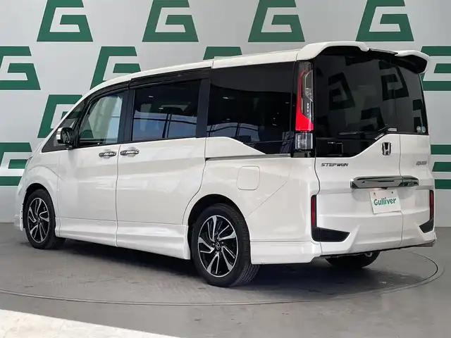 ホンダ ステップワゴン スパーダ クールスピリット ADV パッケージβ 鹿児島県 2016(平28)年 5.8万km ホワイトオーキッドパール 無限エアロ/純正9インチプレミアムインターナビ/フルセグTV/BT/CD/DVD/MSV/純正フリップダウンモニター/バックカメラ/両側パワースライドドア/レーダークルーズコントロール/ハーフレザーシート/前席シートヒーター/パドルシフト/わくわくゲート/ETC/純正LEDヘッドライト/純正17インチアルミホイール