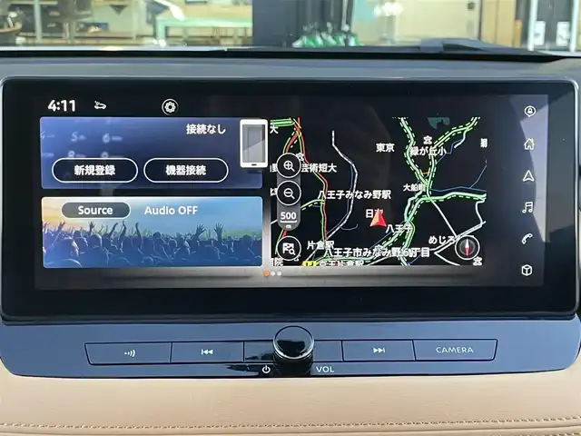 日産 エクストレイル G e－4ORCE 東京都 2023(令5)年 5.5万km ブリリアントホワイトパール/スーパーブラック 2トーン ワンオーナー/NISMOフロントリップスポイラー/NISMOスポーツマフラー/NISMOアンテナ・ピラー・バックドア・ウィングサイドガーニッシュ/純正ナビ/アラウンドビューカメラ/フルセグテレビ/Bluetooth/プロパイロット/ヘッドアップディスプレイ/インテリジェントルームミラー/ワイヤレスチャージ/ステアリングリモコン/ステアリングヒーター/シートヒーター/レザーシート/パワーシート/ETC2.0/前後コーナーセンサー/電動リアゲート/ルーフレール/リアフォグ/純正19インチアルミホイール/インテリジェントエマージェンシーブレーキ/インテリジェントクルーズコントロール/スペアキー