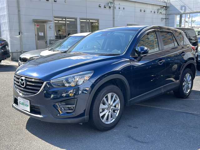 マツダ ＣＸ－５ XD 京都府 2015(平27)年 8.1万km ディープクリスタルブルーマイカ 純正ＳＤナビ　/フルセグＴＶ　/バックカメラ　/純正ＥＴＣ　/Ｗエアバッグ　/カーテンエアバッグ　/衝突軽減システム　/フルフラットシート/Ｂｌｕｅｔｏｏｔｈ　/アイドリングストップ　/ＵＳＢ　/Pスタート/スマートキー/パワーウィンドウ　/パワーステアリング/横滑り防止装置/ＴＣＳシステム/CD/純正フロアマット/前後コーナーセンサー