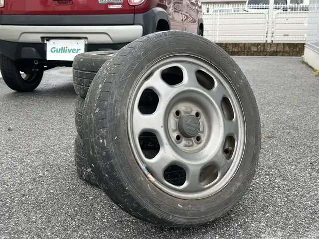 スズキ ハスラー G 滋賀県 2018(平30)年 8.9万km フェニックスレッドパール/ブルーイッシュブラックパール ガソリン（ハイブリッド）/2WD(FF)/CVT/７インチナビ/(FM/AM/CD/ワンセグ/USB)/バックカメラ/積込夏タイヤ純正ホイール付き/プリクラッシュブレーキアシスト	/運転席・助手席シートヒーター/電動格納ミラー/アイドリングストップ/ハロゲンライト/ヘッドライトライトレベリング/フルオートエアコン/プッシュスタート/スマートキー/スペアキー/純正フロアマット/ドアバイザー