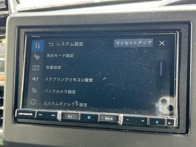 ホンダ Ｎ ＢＯＸ カスタム G L ターボ ホンダセンシング 和歌山県 2019(令1)年 5.7万km クリスタルブラックパール 社外7インチナビ（AVIC-RZ９１０）/フルセグTV/（BT/CD/DVD/AM/FM/USB/HDMI)/バックカメラ/横滑り防止/レーンキープアシスト/衝突被害軽減ブレーキ/オートライト/レーダークルーズコントロール/後方コーナーセンサー/両側パワスラ/ビルトインETC/前方ドラレコ/前席シートヒーター/パドルシフト/ステアリングリモコン/LEDヘッドライト/フォグランプ/後席サンシェード/純正15インチアルミ/社会マフラー