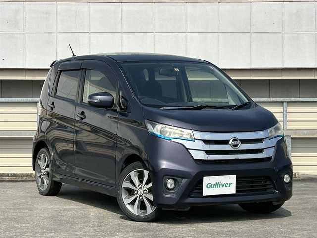日産 デイズ ハイウェイスターG ターボ 静岡県 2014(平26)年 11万km プレミアムパープルP