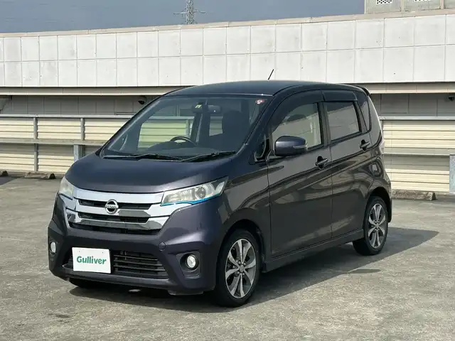 日産 デイズ ハイウェイスターG ターボ 静岡県 2014(平26)年 11万km プレミアムパープルP