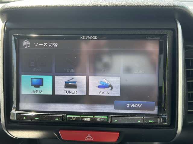 ホンダ Ｎ ＢＯＸ G SSパッケージ 福井県 2013(平25)年 11.2万km クリスタルブラックパール スマートキー/プッシュスタート/アイドリングストップ/ETC/前後ドライブレコーダー/社外ナビ/フルセグTV/ステアリングスイッチ/両側パワースライドドア/純正LEDヘッドライト/オートライト/電動格納ミラー/横滑り防止/純正フロアマット/純正ドアバイザー