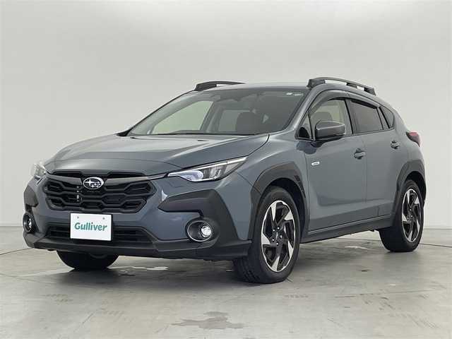 スバル クロストレック リミテッド 群馬県 2023(令5)年 1.9万km 青 純正11.6インチナビ/(BT/USB/iPhone/iPod/AUX/AppleCarPlay/AndroidAuto)/ルーフレール/＝＝＝＝＝＝＝＝＝＝＝＝＝＝＝＝＝/アイサイトコアテクノロジー/　・プリクラッシュブレーキ/　・前側方プリクラッシュブレーキ/　・緊急時プリクラッシュステアリング/　・AT誤発進抑制制御/　・ツーリングアシスト/　・全車速追従機能付クルーズコントロール/　・定速クルーズコントロール/　・ECOクルーズコントロール/　・車線逸脱警報/　・ふらつき警報/　・先行車発進お知らせ機能/　・青信号お知らせ機能/アイサイトセイフティプラス/　・運転支援テクノロジー/　(スバルリヤビークルディテクション/エマージェンシーレーンキープアシスト/ドライバー異常対応システム)/　・視界拡張テクノロジー/　(デジタルマルチビューモニター/前側方警戒アシスト)/ステアリングヒーター/前席パワーシート/前席シートヒーター/純正ドライブレコーダー/キーレスアクセス＆プッシュスタート/ETC/電動パーキングブレーキ/フルLEDハイ＆ロービームランプ/(ヘッドランプレベライザー/ステアリング連動ヘッドランプ/コーナリングランプ)