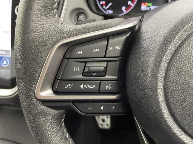 スバル クロストレック リミテッド 群馬県 2023(令5)年 1.9万km 青 純正11.6インチナビ/(BT/USB/iPhone/iPod/AUX/AppleCarPlay/AndroidAuto)/ルーフレール/＝＝＝＝＝＝＝＝＝＝＝＝＝＝＝＝＝/アイサイトコアテクノロジー/　・プリクラッシュブレーキ/　・前側方プリクラッシュブレーキ/　・緊急時プリクラッシュステアリング/　・AT誤発進抑制制御/　・ツーリングアシスト/　・全車速追従機能付クルーズコントロール/　・定速クルーズコントロール/　・ECOクルーズコントロール/　・車線逸脱警報/　・ふらつき警報/　・先行車発進お知らせ機能/　・青信号お知らせ機能/アイサイトセイフティプラス/　・運転支援テクノロジー/　(スバルリヤビークルディテクション/エマージェンシーレーンキープアシスト/ドライバー異常対応システム)/　・視界拡張テクノロジー/　(デジタルマルチビューモニター/前側方警戒アシスト)/ステアリングヒーター/前席パワーシート/前席シートヒーター/純正ドライブレコーダー/キーレスアクセス＆プッシュスタート/ETC/電動パーキングブレーキ/フルLEDハイ＆ロービームランプ/(ヘッドランプレベライザー/ステアリング連動ヘッドランプ/コーナリングランプ)
