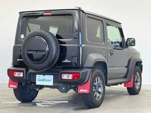 スズキ ジムニー シエラ JC 新潟県 2023(令5)年 3.7万km ブルーイッシュブラックパール3 社外SDナビ/フルセグテレビ/デュアルセンサーブレーキサポート/D席+N席シートヒーター/4WD/パートタイム4WD切り替えレバー/ダウンヒルアシストコントロール/追従型クルーズコントロール