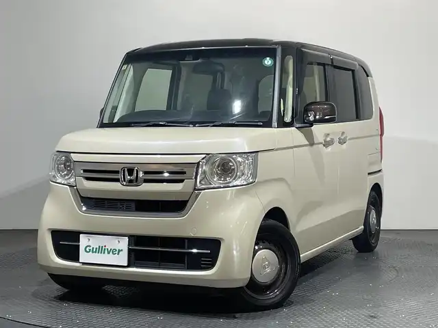 ホンダ Ｎ ＢＯＸ L コーディネートスタイル 愛媛県 2023(令5)年 1.2万km プレミアムアイボリーパールⅡ ・ナビ（ワンセグＴＶ・ＢＴ・ＣＤ・ＳＤ・ＵＳＢ・ＦＭ・ＡＭ）/・バックカメラ　/・ＥＴＣ　/・両側電動ドア　/・レーダークルーズコントロール　/・レーンキープアシスト　/・衝突軽減ブレーキ　/・コーナーセンサー/・DN席シートヒーター/・ヘッドライトレベライザー/・USB充電ポート/・オートブレーキホールド/・スペアキー