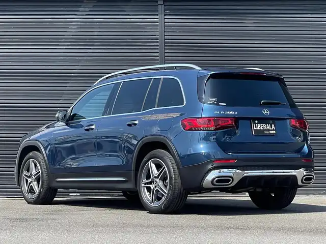 メルセデス・ベンツ ＧＬＢ２００ｄ AMGライン 山梨県 2021(令3)年 2.5万km デニムブルー 法人ワンオーナー /レーダーセーフティパッケージ/純正HDDナビ/Bluetooth/フルセグ/360°カメラ/ACC/LKA/BSA/パワーシート/シートヒーター /ワイヤレスチャージ /パドルシフト/電動テールゲート/ETC/LEDヘッドライト/純正19インチAW