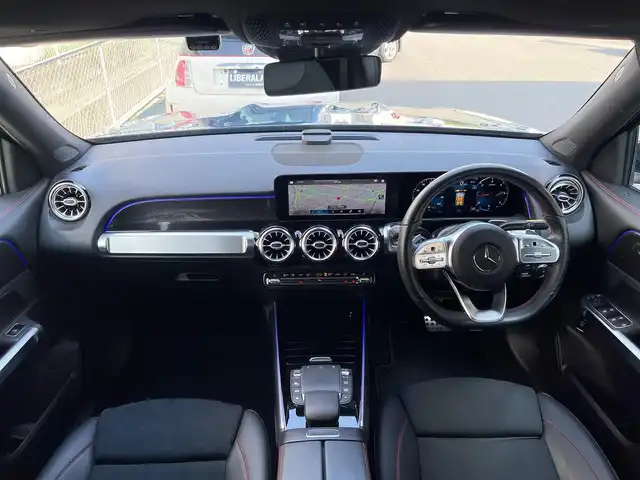 メルセデス・ベンツ ＧＬＢ２００ｄ AMGライン 山梨県 2021(令3)年 2.5万km デニムブルー 法人ワンオーナー /レーダーセーフティパッケージ/純正HDDナビ/Bluetooth/フルセグ/360°カメラ/ACC/LKA/BSA/パワーシート/シートヒーター /ワイヤレスチャージ /パドルシフト/電動テールゲート/ETC/LEDヘッドライト/純正19インチAW