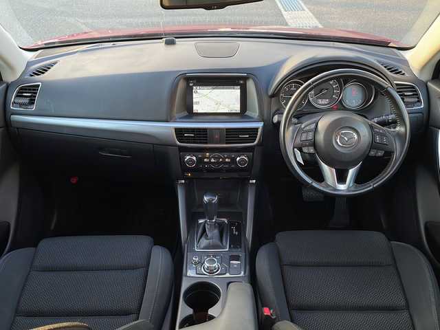 マツダ ＣＸ－５ XD プロアクティブ 山口県 2015(平27)年 6.5万km ソウルレッドプレミアムメタリック 純正ナビ/Bluetooth/フルセグTV/バックカメラ/コーナーセンサー/クルーズコントロール/ブラインドスポットモニター/アイドリングストップ/社外前後ドライブレコーダー/ステアリングスイッチ/スマートキー＆プッシュスタート/電子制御パーキングブレーキ/ビルトインETC/オートライト/キセノンライト/フォグライト/純正17インチAW/保証書・取説/スペアキー1個