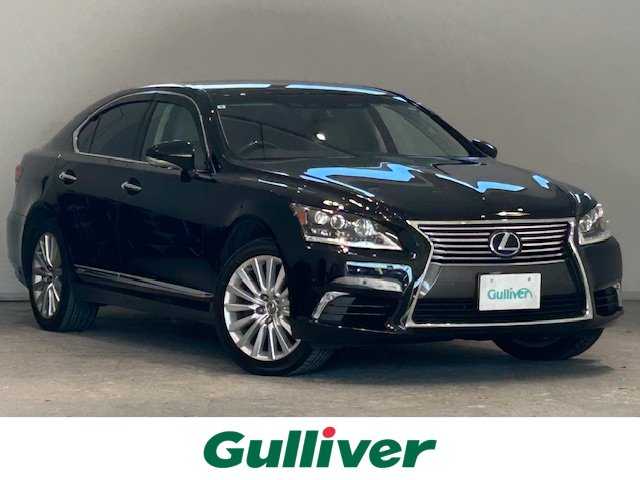 レクサス ＬＳ 600h バージョンL 宮城県 2015(平27)年 10.2万km ブラック Lexus Safety System +/・プリクラッシュセーフティ/・レーントレーシングアシスト/・アダプティブハイビームシステム/・オートマチックハイビーム/・レーダークルーズコントロール/・ロードサインアシスト/・ブラインドスポットモニター/純正ナビ/・フルセグTV/Bluetooth/CD/DVD/AUX/・社外ビルドインETC/・バックカメラ/レクサスプレミアムサウンドシステム/デジタルインナーミラー/・ミラー型ドライブレコーダー/電動リアゲート/コーナーセンサー/電子パーキング/・ブレーキホールド/革巻きウッドステアリング/・ステアリングスイッチ/・ハンドルヒーター/レザーシート/・パワーシート（運転席＋助手席）/・シートメモリー（全席）/・エアシート（全席）/・マッサージシート（後部座席）/プッシュスタート/・スマートキー/・スペアキー/サンシェード/バニティーミラー/ドアバイザー/オートライト/純正フロアマット/純正LEDヘッドライト/純正19インチアルミホイール/・ロックナット付き