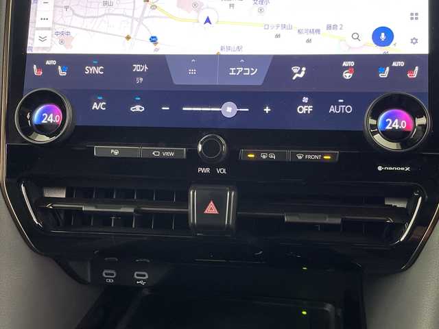 トヨタ アルファードハイブリット Z 埼玉県 2024(令6)年 2.9万km プラチナホワイトパールマイカ 純正ディスプレイオーディオ/　(Bluetooth/Miracast/USB/FM/AM)/純正フリップダウンモニター/フルセグテレビ/全方位カメラ/ビルトインETC2.0/前後ドライブレコーダー/パワーバックドア/両側パワースライドドア/ガラスルーフ/レザーシート/デジタルインナーミラー/シートヒーター/エアーシート/パワーシート/ステアリングヒーター/パーキングアシスト/パドルシフト/ブラインドスポットモニター/クルーズコントロール/衝突被害軽減ブレーキ/車線逸脱警報/クリアランスソナー/電子パーキングシステム/ブレーキホールド/シートメモリー/オートハイビーム/オートLEDライト/プッシュスタート/純正フロアマット/純正19インチアルミホイール