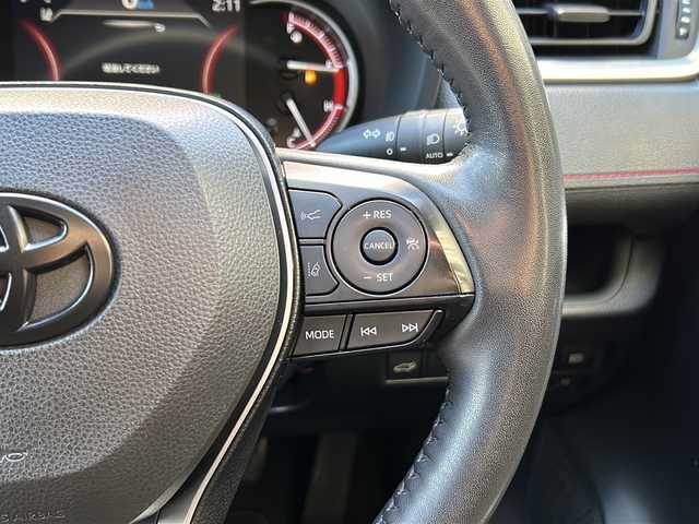 トヨタ ＲＡＶ４ アドベンチャー オフロードPKG 広島県 2021(令3)年 4.6万km アティチュードブラックマイカ 禁煙/JAOS（モデリスタ）/・ピラープロテクター/・サイドプロテクター/・ノーズプロテクター/トヨタセーフティセンス/・プリクラッシュセーフティ/・LDA/LTA/・RSA/・オートマチックハイビーム/・レーダークルーズコントロール/・先行車発進お知らせ/クリアランスソナー/BSM/純正９インチディスプレイオーディオ/・ナビ/フルセグ/USB/Miracast/Bluetooth/バックカメラ/デジタルインナーミラー/パワーバックドア/革巻きステアリング/ステアリングスイッチ/オートライト/ステアリングヒーター/電動パーキングブレーキ/ブレーキホールド/LEDヘッドライト/フォグランプ/ハーフレザーシート/シートヒーター/ベンチレーション/パワーシート/LED室内灯/TRDトランクマット/純正フロアマット/前後ドライブレコーダー（DC-DR652）/ETC/ルーフレール/純正18インチアルミホイール