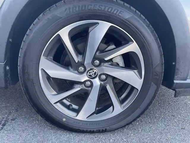 トヨタ アクア クロスオーバー グラム 岡山県 2019(令1)年 2.6万km オリーブマイカM 純正ナビ/フルセグTV/トヨタセーフティセンス/クリアランスソナー/コーナーセンサー/バックモニター/ビルトインETC/ハーフレザー/純正『フロアマット　ドライブレコーダー』